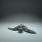 Photo produit figurine animale Animal Den Miniatures 0 : figurine d’animal marin : bébé tortue marine en train d’éclore (21_12_01)