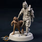 Photo de produit Tabletop 28mm The Printing Goes Ever On (TPGEO) 0 : Habitants médiévaux et clients de taverne : aubergiste, garde, chasseur, fermier, servante, invité, voyageur