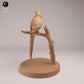 Photo produit figurine animale Animal Den Miniatures 1 : figurine d’oiseau : Ara hyacinthe (26_08_05)