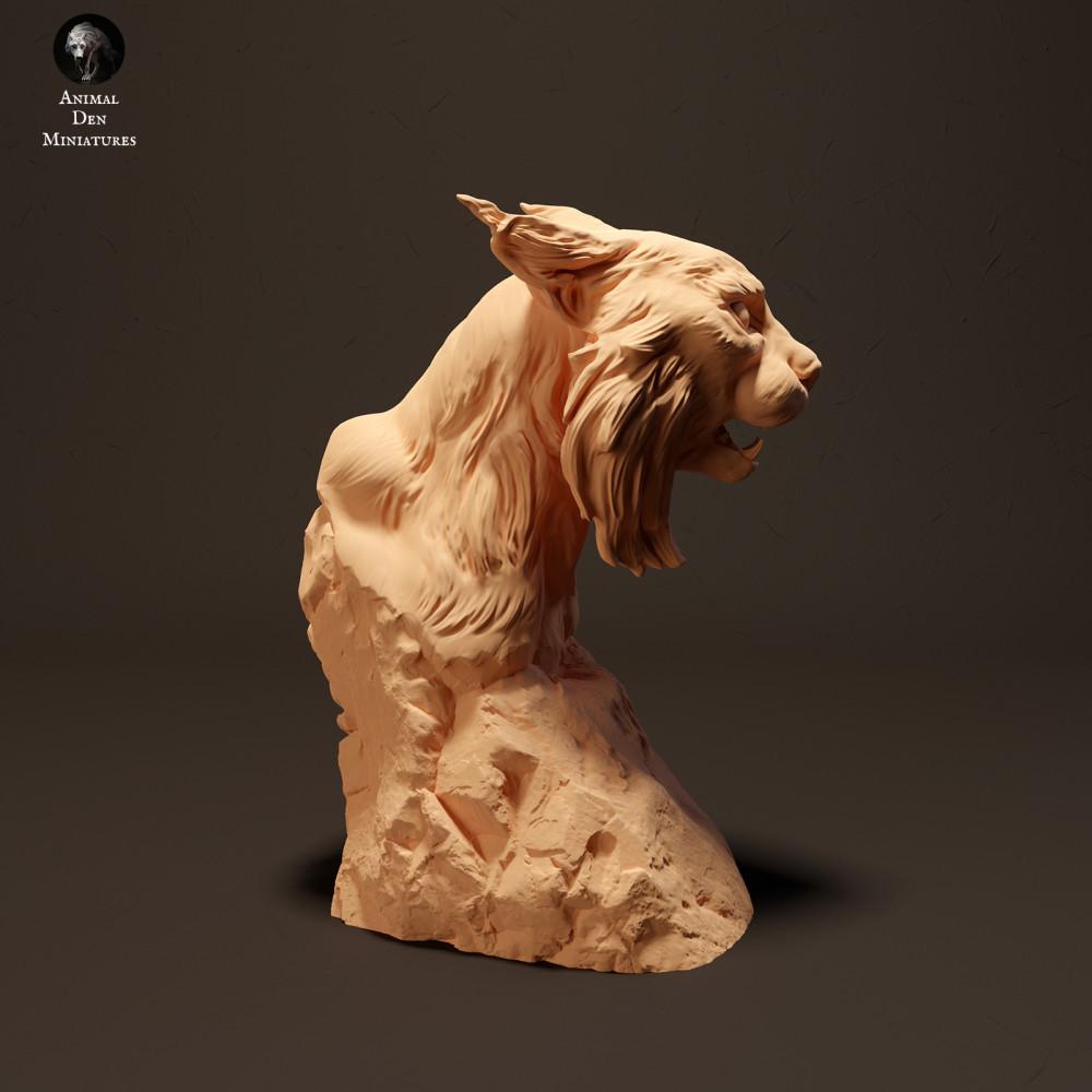 Produktfoto Tierfigur Animal Den Miniatures 0: Wildtier Tierfigur: Iberischer Luchs - Büste (23_10_13)