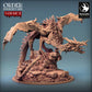 Photo de produit Tabletop 28mm Lord of the Print (LotP) 0 : Miniature Tabletop : Dragon Mort-vivant sur base de ruines, Bonewyrm Dragon, Monstre Boss - Immortalis Dragon Guard (24_02_D2)