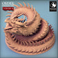 Photo de produit Tabletop 28mm Lord of the Print (LotP) 0 : Miniature Tabletop : Lindwurm Serpent-dragon, Wyrm monstrueux, miniature de dragon, monstre boss et créature de donjon (24_02_E2)
