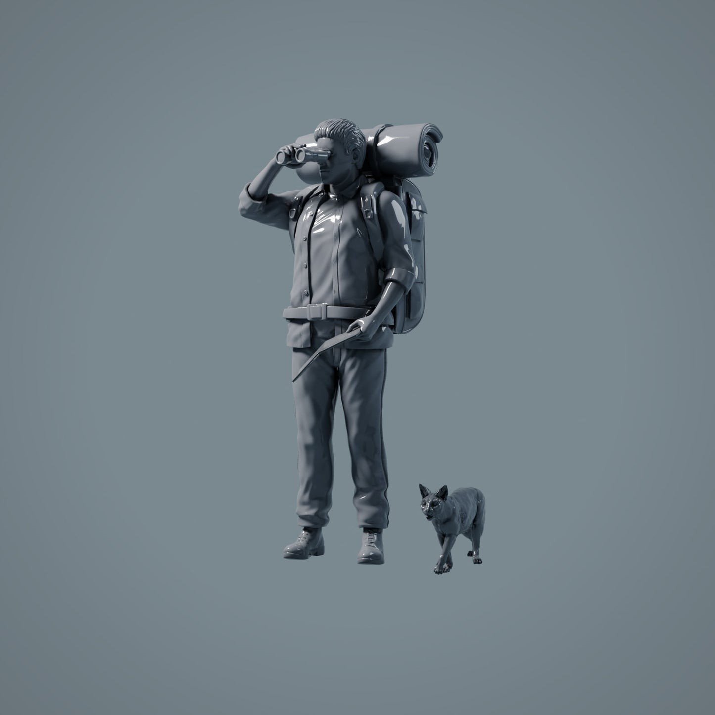 Figur d'animal de compagnie : chat en marche (a002)