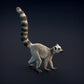 Photo du modèle animal Animal Den Miniatures 1 : Figurine d’animal sauvage : maki catta (lémur catta) (22_01_03)