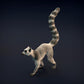 Photo du produit, figurine animalière Animal Den Miniatures 6 : animal sauvage, maki catta (lémur catta) (22_01_03)