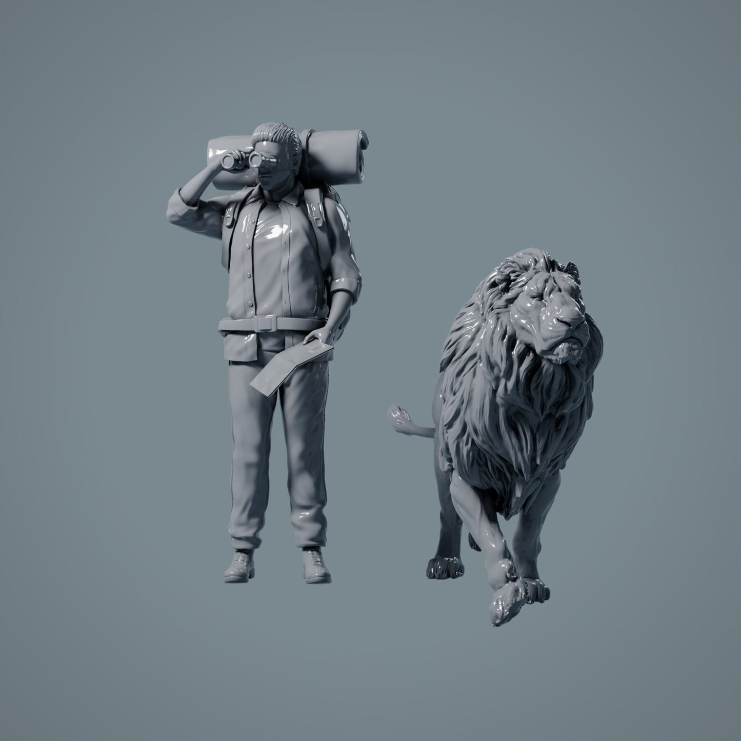 Lion - Animaux de la savane (23_02_15)