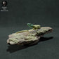 Photo produit figurine animale Animal Den Miniatures 3 : figurine de reptile : lézard vert (22_11_13)