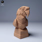 Photo produit figurine animale Animal Den Miniatures 2 : figurine animale de la jungle : Ara rouge - buste (24_04_08)