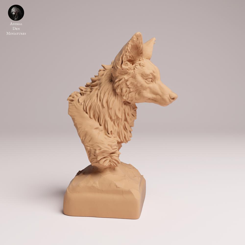 Image du produit Tabletop 28mm Lord of the Print (LotP) 1 : Figurine animale : Loup à crinière - Bête (25_12_05)