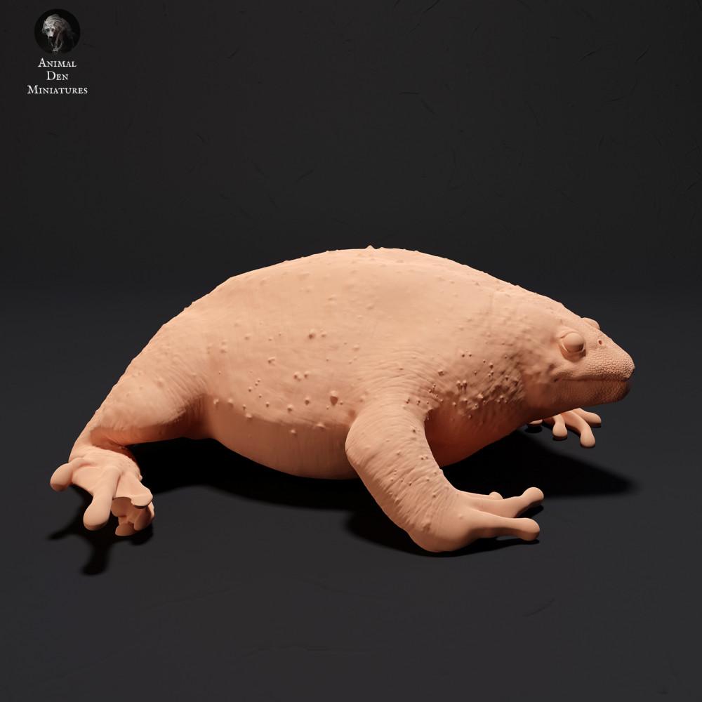 Photo du produit figurine animale Animal Den Miniatures 1 : figurine animale amphibien : crapaud fouisseur mexicain (23_09_17)