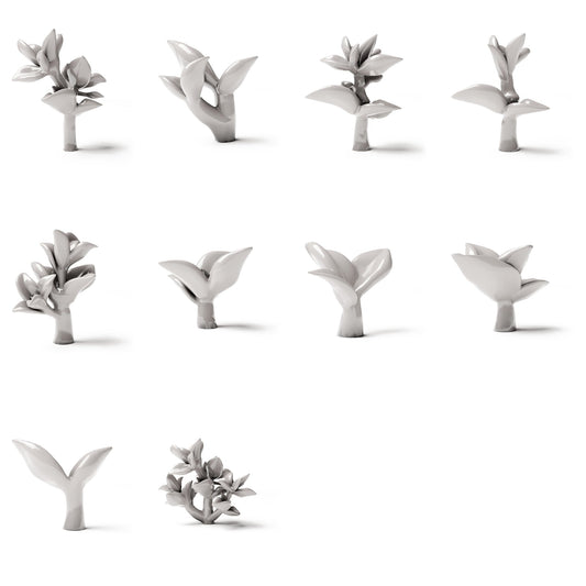 MyPortal Studios set 08: vue d’ensemble du set sur fond blanc
