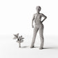 MyPortal Studios set 08, model 537: à côté d’une figurine humaine à l’échelle 1:35