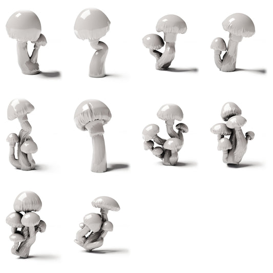 MyPortal Studios set 10: vue d’ensemble du set sur fond blanc