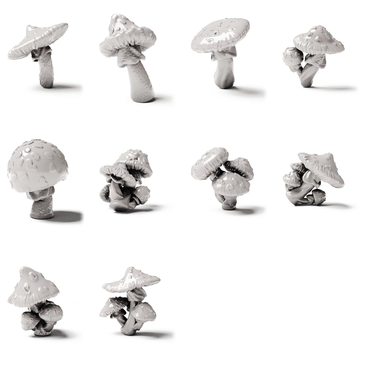 MyPortal Studios set 11: vue d’ensemble du set sur fond blanc
