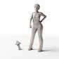 MyPortal Studios set 11, model 441: à côté d’une figurine humaine à l’échelle 1:35