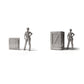 MyPortal Studios set 24, model 1519: à côté d’une figurine humaine à l’échelle 1:35
