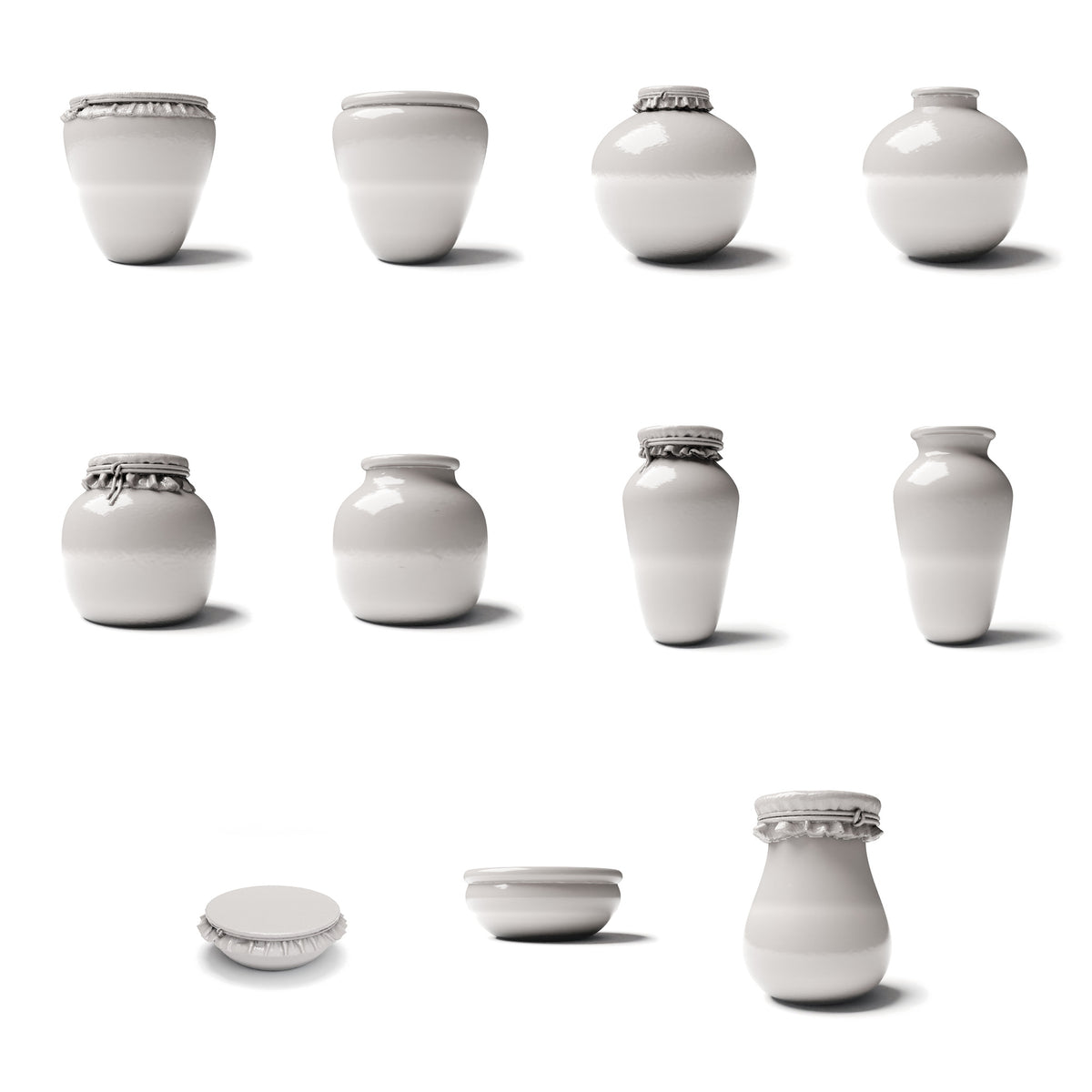MyPortal Studios set 25: vue d’ensemble du set sur fond blanc
