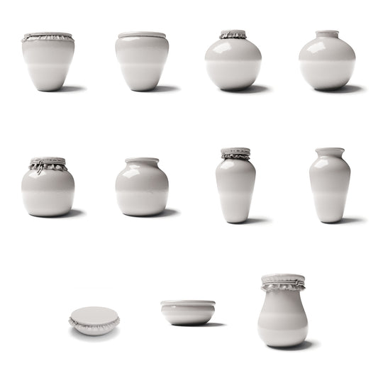 MyPortal Studios set 25: vue d’ensemble du set sur fond blanc