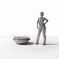 MyPortal Studios set 25, model 1353: à côté d’une figurine humaine à l’échelle 1:35