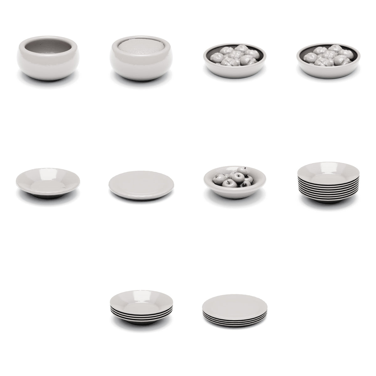 MyPortal Studios set 31: vue d’ensemble du set sur fond blanc