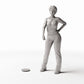 MyPortal Studios set 31, model 107: à côté d’une figurine humaine à l’échelle 1:35