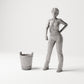 MyPortal Studios set 36, model 228: à côté d’une figurine humaine à l’échelle 1:35