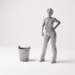MyPortal Studios set 36, model 229: à côté d’une figurine humaine à l’échelle 1:35