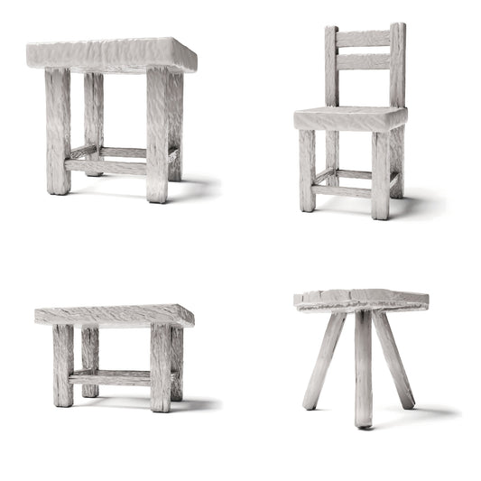 MyPortal Studios set 43: vue d’ensemble du set sur fond blanc