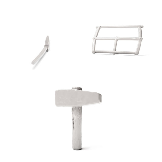 MyPortal Studios set 54: vue d’ensemble du set sur fond blanc