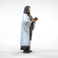 Photo du produit Diorama et modélisme Figurine miniature : Clergé : Pasteur / Prêtresse avec Bible lors de la messe