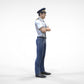 Photo du produit 0 : Pilote en uniforme : Personnel d'avion