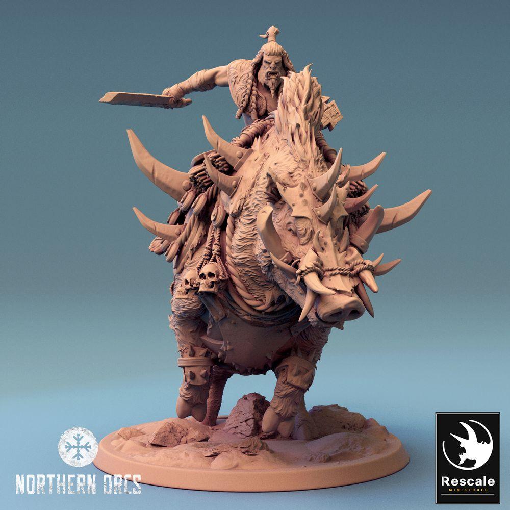 Photo de produit Tabletop 28mm Lord of the Print (LotP) 0 : charge de sanglier (24_04_P)