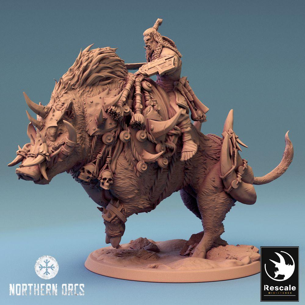 Image du produit Tabletop 28mm Lord of the Print (LotP) 0 : charge de sanglier (24_04_P)