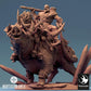 Photo de produit Tabletop 28mm Lord of the Print (LotP) 0 : Miniature Tabletop : Orque Cavalier avec Masse, Chef de Guerre sur Sanglier, Seigneur Cavalier Sanglier, cavalerie monstrueuse (24_04_S)