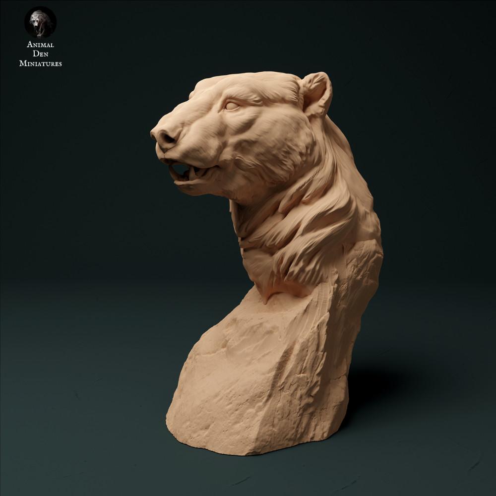 Produktfoto Tierfigur Animal Den Miniatures 1: Arktis Tierfigur: Eisbär - Büste (23_12_09)