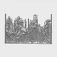 Figurine miniature : Ensemble d'ouvriers du bâtiment, 8 figurines (n° s11)