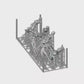 Figurine miniature : Coffret Boxenluder, 10 figurines (n° s04)