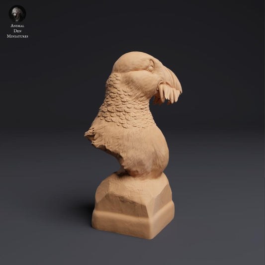 Photo du produit 0 : figurine d’oiseau marin : macareux moine de l’Atlantique - buste (25_04_06)