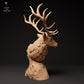 Photo produit figurine animale Animal Den Miniatures 2 : figurine d’animal sauvage : cerf élaphe - buste (24_01_58)