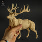 Photo de produit figurine animale Animal Den Miniatures 5 : figurine d’animal sauvage : cerf wapiti (22_02_02)