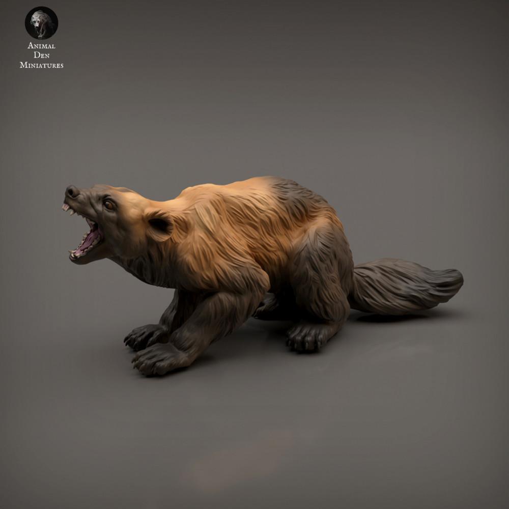 Produktfoto Tierfigur Animal Den Miniatures 2: Wildtier Tierfigur: Vielfrass (22_03_02)