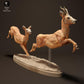 Photo produit figurine animale Animal Den Miniatures 2 : figurine d’animal sauvage : cerf - en course (23_10_14)