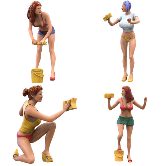 Produktfoto  0: Carwash Girls: Fahrzeugwäsche Set