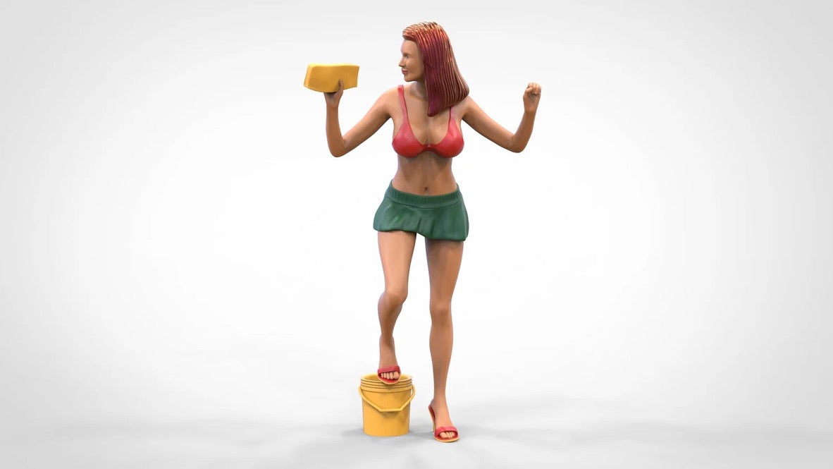 Produktfoto  0: Carwash Girls: Fahrzeugwäsche Set