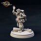 Photo de produit Tabletop 28mm The Printing Goes Ever On (TPGEO) 0: 9 héros en pose de marche : compagnons humains, elfes, nains et hobbits - Voyageurs
