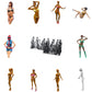 Photo du produit Diorama et modélisme Figurine miniature : Ensemble Boxenluder, 10 figurines