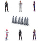 Photo du produit Diorama et modélisme Figurine miniature : Ensemble de conducteurs, 6 figurines