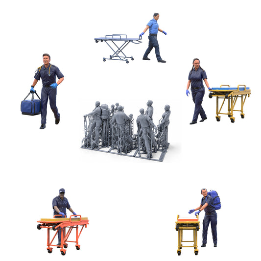 Photo du produit 0 : Médecin urgentiste et ambulancier : Ensemble de services d'urgence