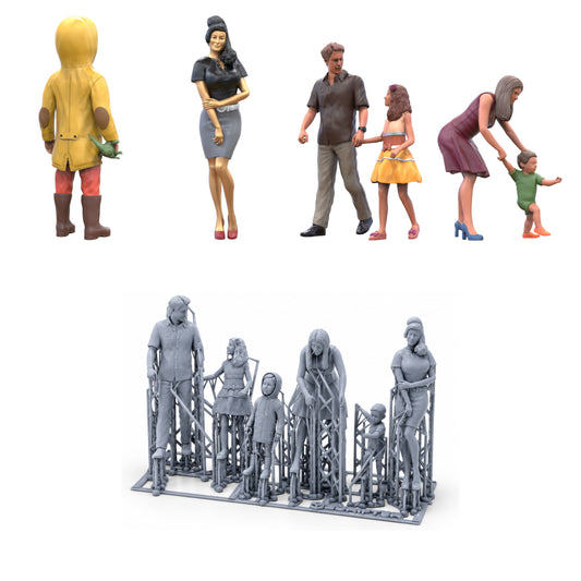 Photo du produit 0 : Ensemble familial : père, mère, enfant