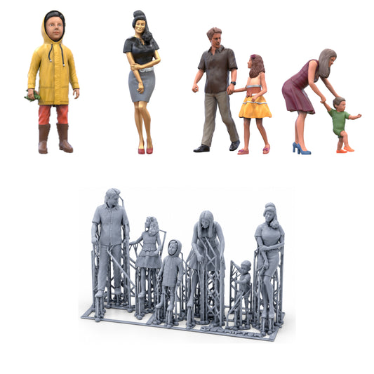 Photo du produit 0 : Ensemble familial : père, mère, enfant